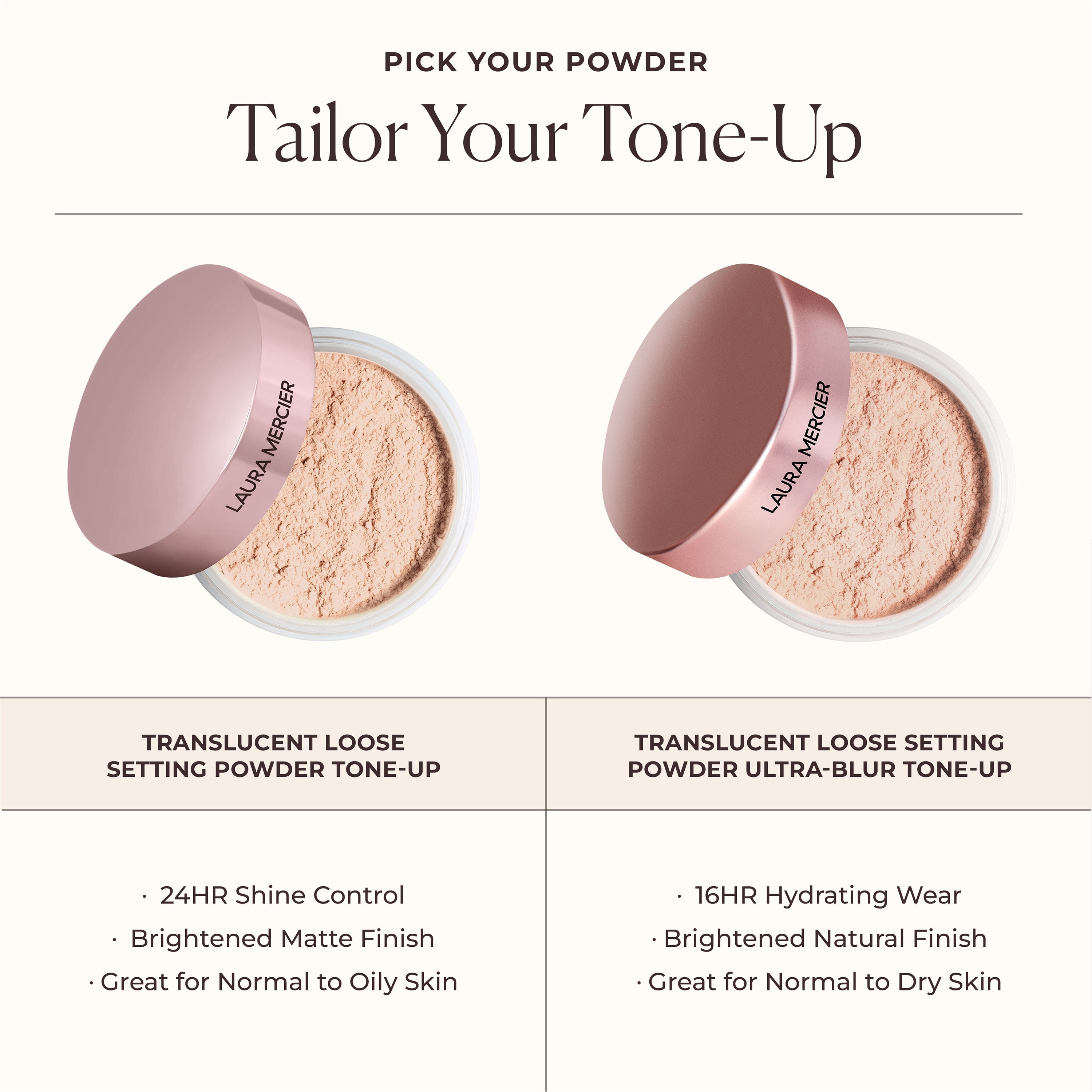 Pink Translucent Loose Setting Powder in Tone-Up view 7